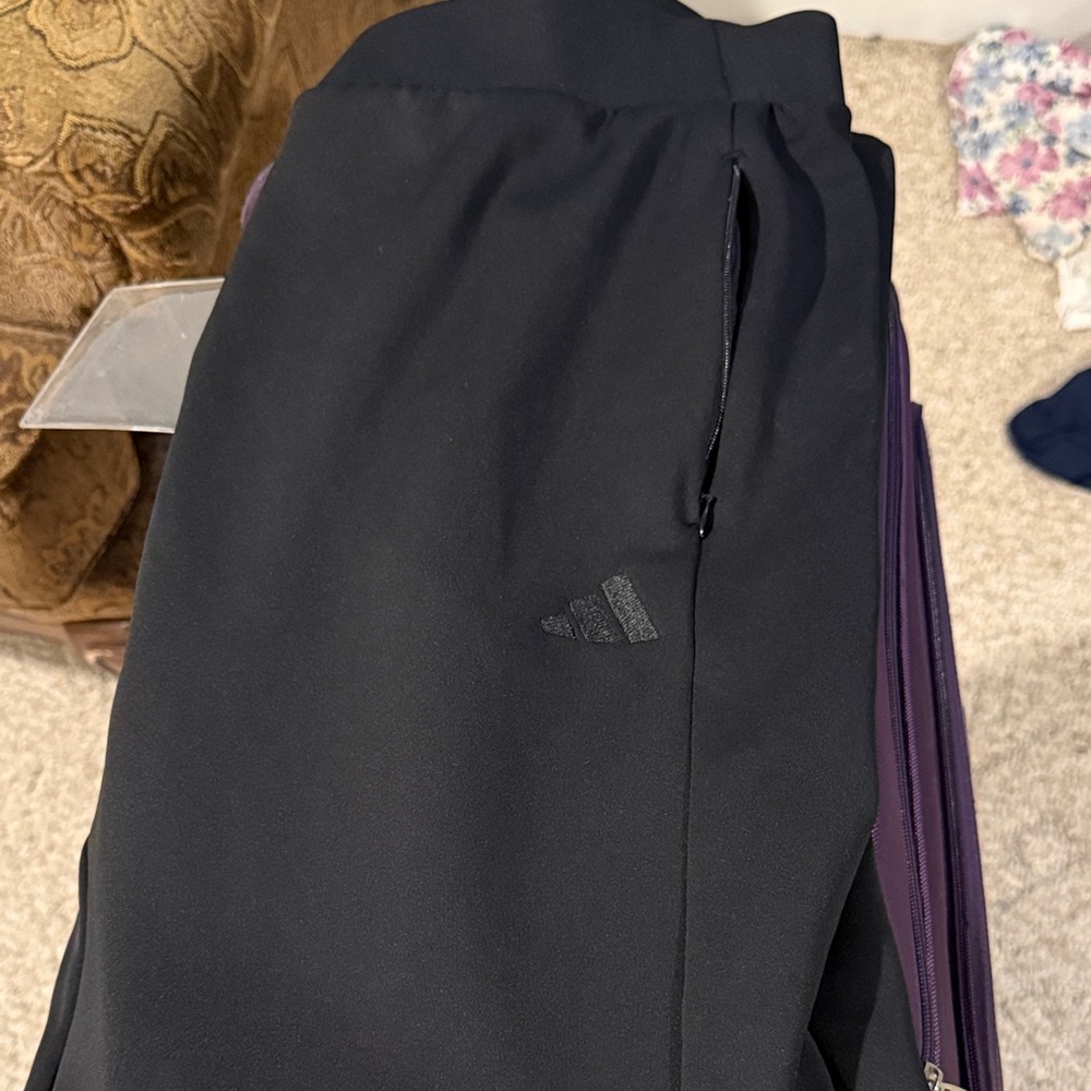 adidas Black Women’s Performance Wide Leg Pants